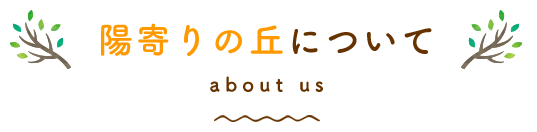 陽寄りの丘について